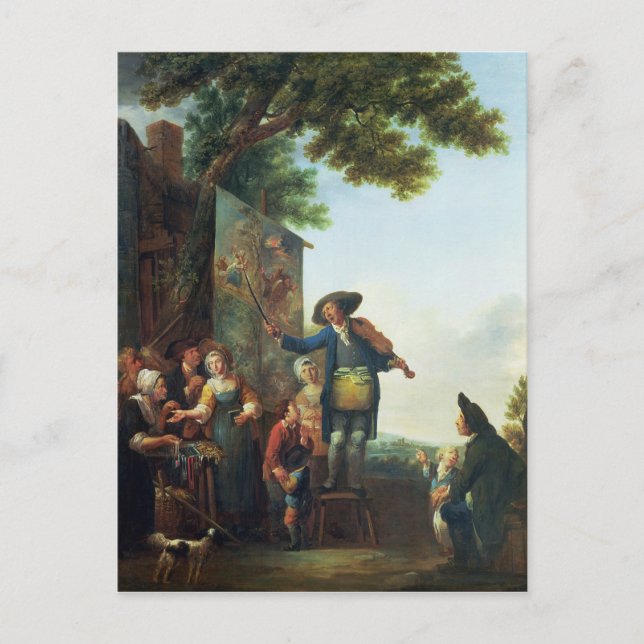 Cartão Postal O Violinista (Frente)