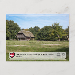 Cartão Postal O WHS da UNESCO - A paisagem de caça ao par force
