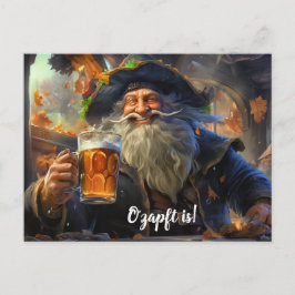 Cartão Postal O zapft is! Bier Party in München. Alter Opa.