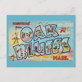 Cartão Postal Oak Bluffs Martha's Vineyard