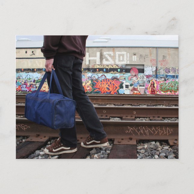 Cartão Postal Oakland Coliseum Yard (Frente)