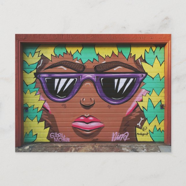 Cartão Postal Oakland: Turba de Meninas (Frente)