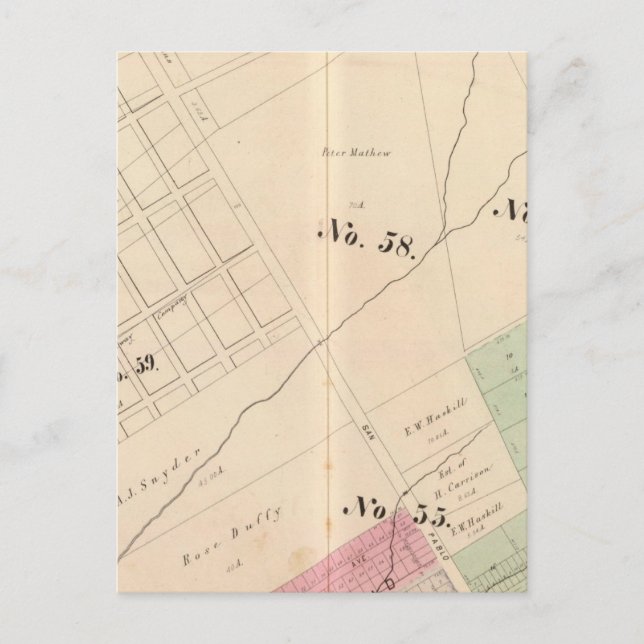 Cartão Postal Oakland, vizinhança 14 (Frente)