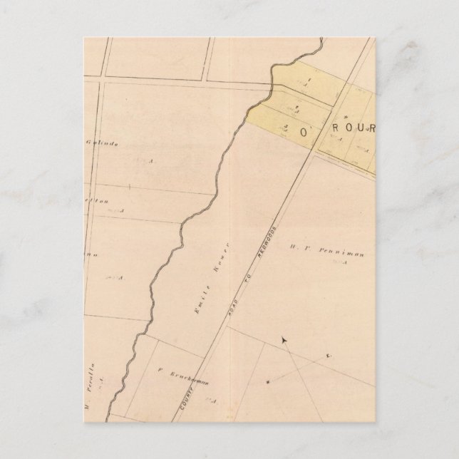 Cartão Postal Oakland, vizinhança 9 (Frente)