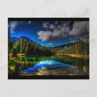 Cartão Postal Oasis alpino