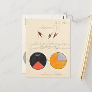 Cartão Postal Oats, 1920, por Hilma af Klint