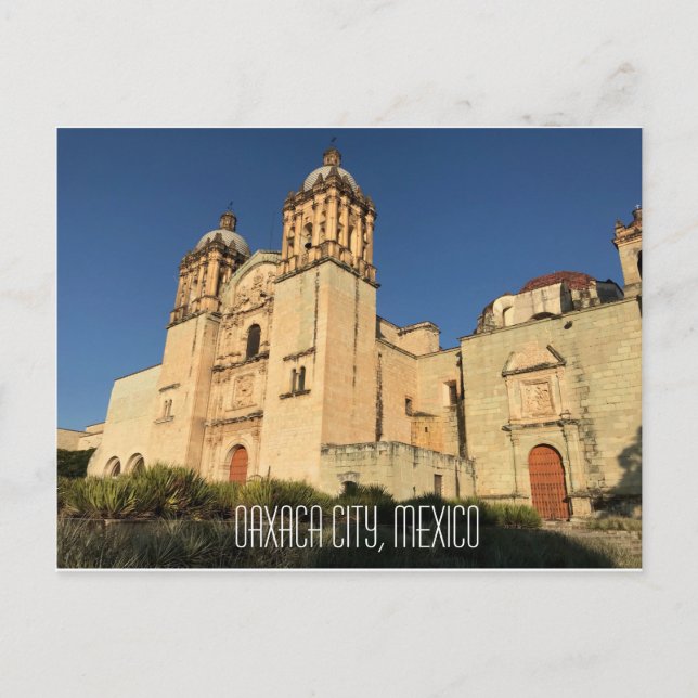 Cartão Postal Oaxaca Cidade do México, Templo de Santo Domingo 2 (Frente)