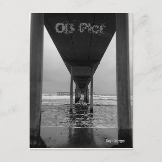 CARTÃO POSTAL OB BW (Frente)