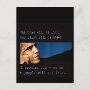 Cartão Postal Obama