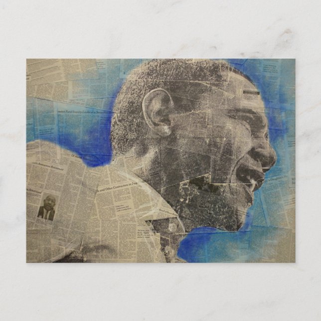 Cartão Postal Obama '08 (Frente)