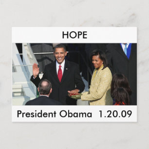 Cartão Postal Obama 2012