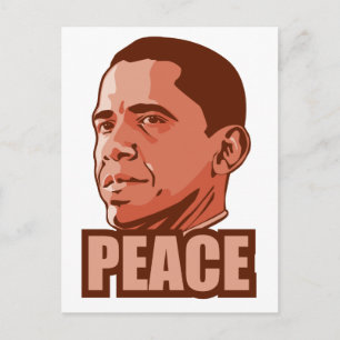 Cartão Postal Obama Vence Prêmio da Paz