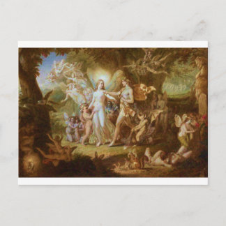 Cartão Postal Oberon e Titânia