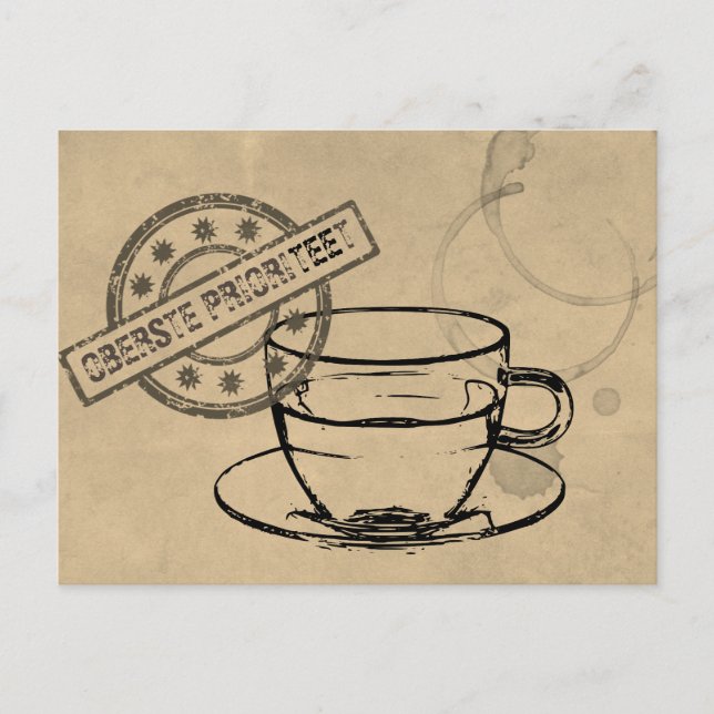 Cartão Postal Oberste Prioriteet (Frente)