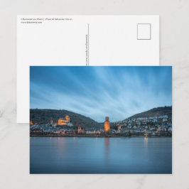 Cartão Postal Oberwesel Alemanha