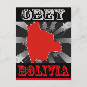 Cartão Postal Obey Bolivia