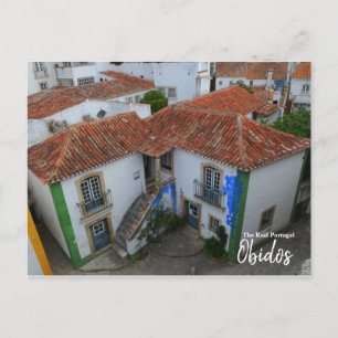 Cartão Postal Obidos Twins — Portugal Real