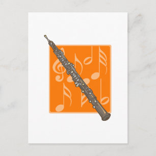 Cartão Postal Oboe