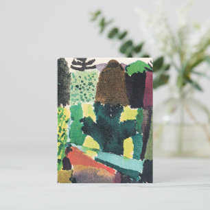 Cartão Postal Obra de arte de Paul Klee, Parque,