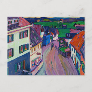 Cartão Postal Obra de Kandinsky, Murnau,