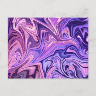 Cartão Postal obra-prima de arte abstrata