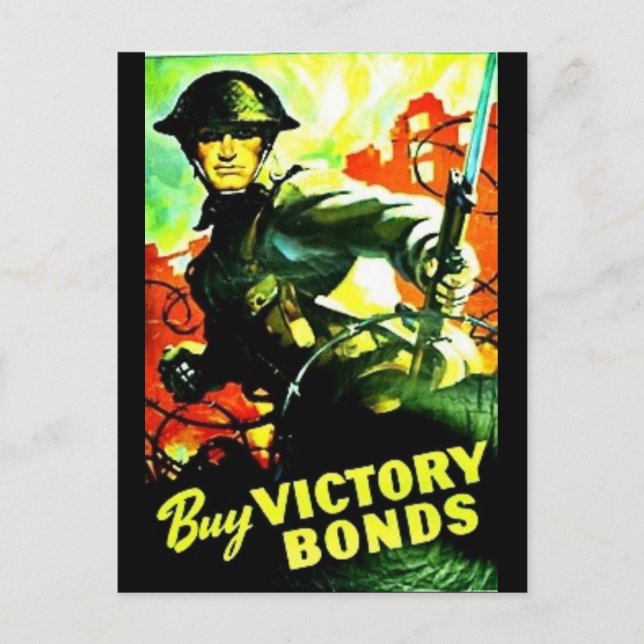 Cartão Postal Obrigações de vitória do comprar (Frente)