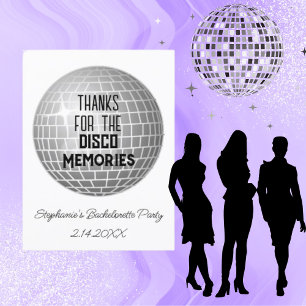 Cartão Postal Obrigada pelas Memórias do Disco Despedida de Solt