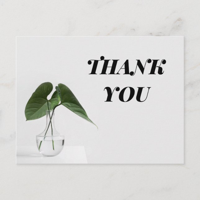 CARTÃO POSTAL OBRIGADO (Frente)