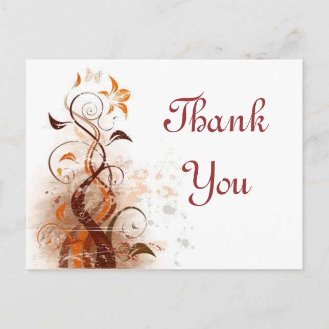 Cartão Postal Obrigado (Frente)