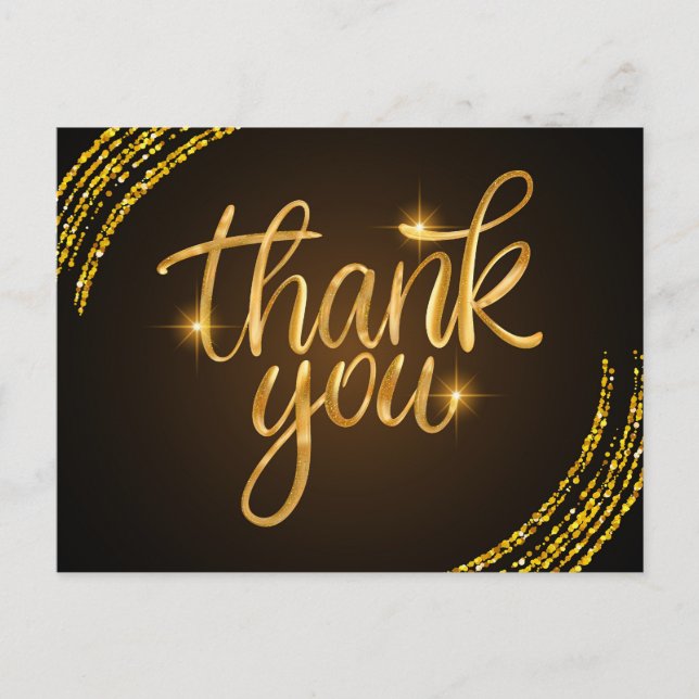 Cartão Postal Obrigado (Frente)