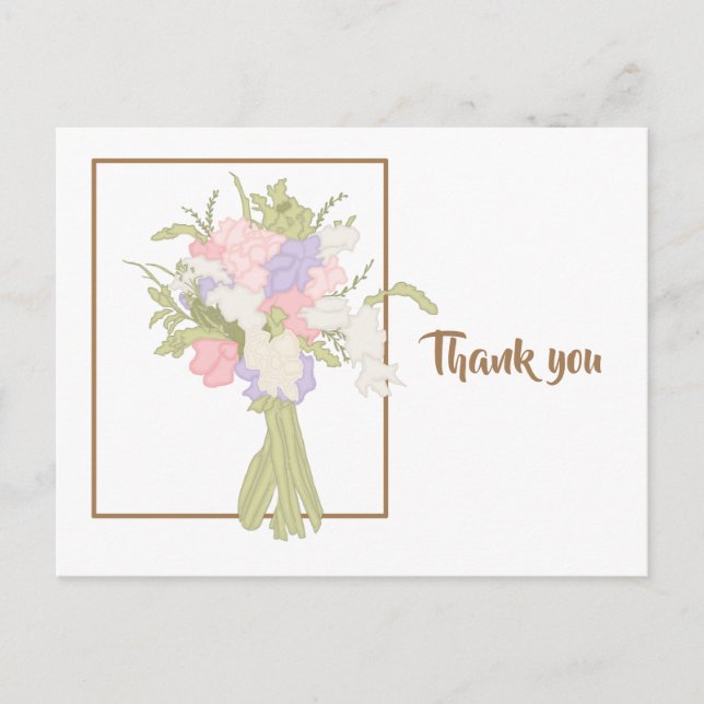 Cartão Postal Obrigado  (Frente)