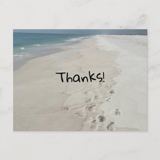 Cartão Postal Obrigado (Frente)