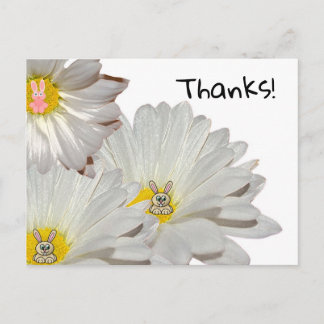 Cartão Postal Obrigado