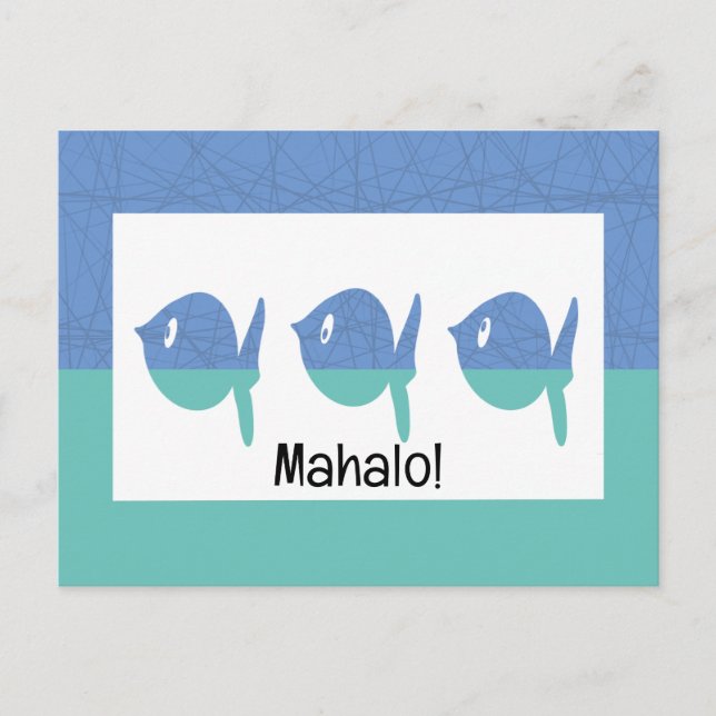 Cartão Postal Obrigado (Frente)