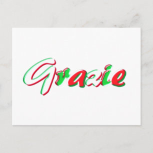 Cartão Postal Obrigado