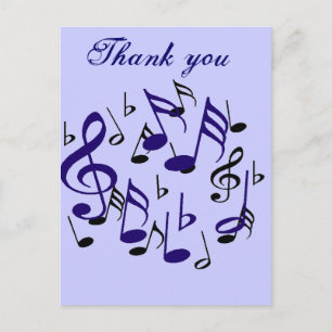 Cartão Postal Obrigado.