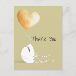 Cartão Postal Obrigado - a Edição do Coronavírus