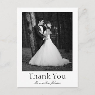 Cartão Postal Obrigado de fotos Vintage