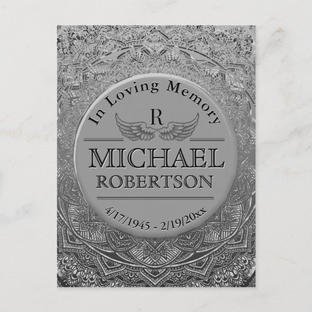 Cartão Postal Obrigado | Memorial (Frente)