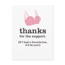 Obrigado pelo Apoio / Piada de Coragem Obrigado