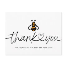 Obrigado pelo Chá de Bebê da Abelha Moderna