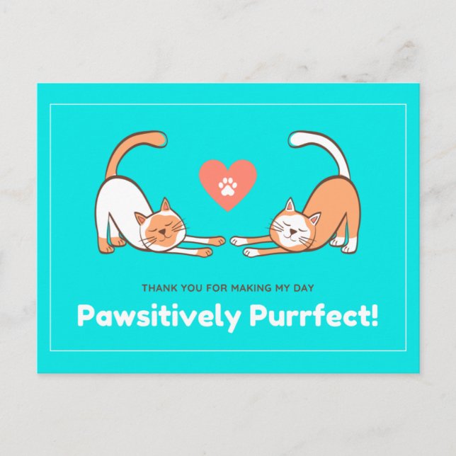 CARTÃO POSTAL OBRIGADO PELO FAZER MEU DIA (Frente)