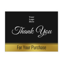 Obrigado Pelo Logotipo Comercial Comprado De Dois