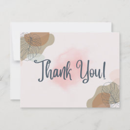 Cartão Postal Obrigado por 