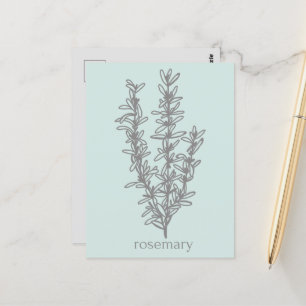 Cartão Postal Obrigado Por Apoiar Meu Negócio Rosemary