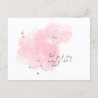 Cartão Postal Obrigado por consertar algo que você não quebrou