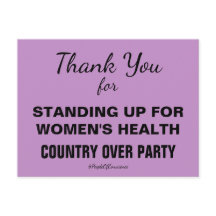 Obrigado por Defender a Saúde da Mulher