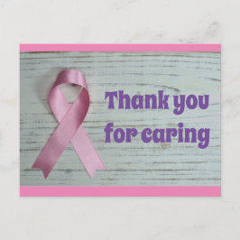 Cartão Postal Obrigado por se importar