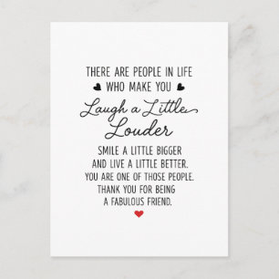 Cartão Postal Obrigado por ser um amigo fabuloso