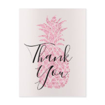 obrigado que você caligrafia no abacaxi falso